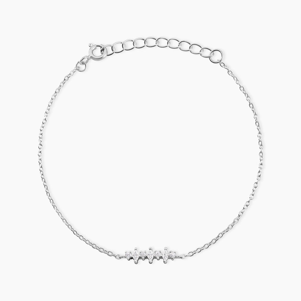 Bracelet Argent Eden Oxyde De Zirconiums - Bracelets fantaisie Femme | Marc Orian