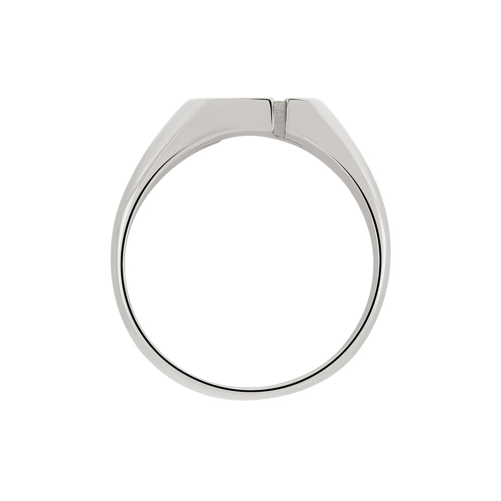 Bague Jourdan Jok Acier Blanc - Bijoux fantaisie Homme | Marc Orian