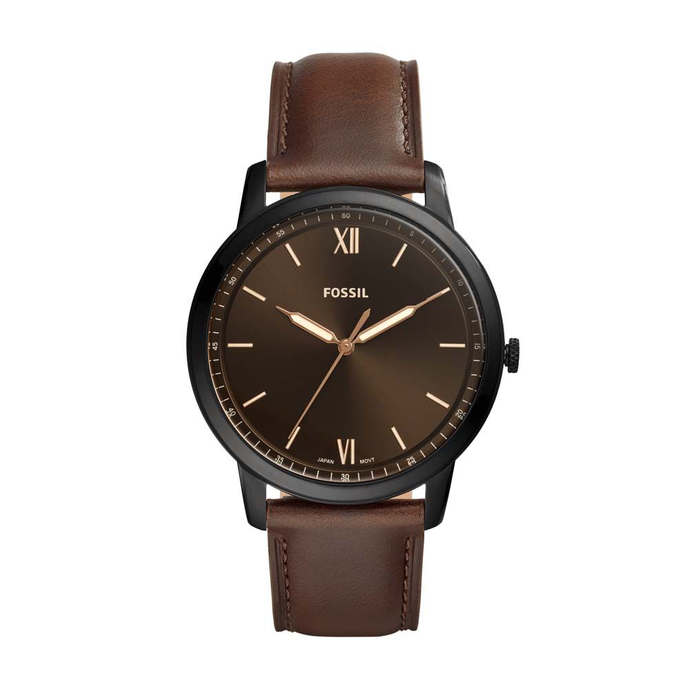 Montre Fossil Minimalist Marron - Montres classiques Homme | Marc Orian