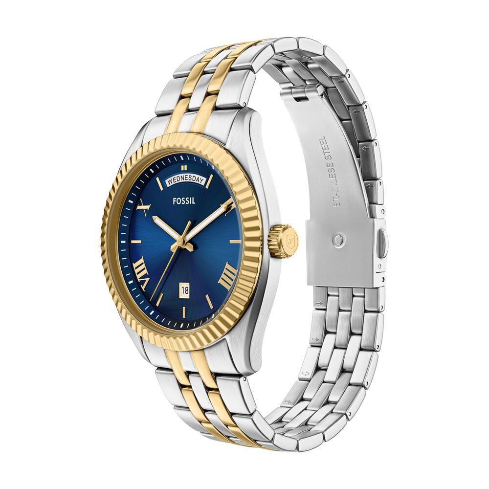 Montre Fossil Campbell Bleu - Montres &eacute;tanches Homme | Marc Orian