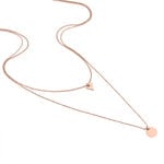 Collier Daina Argent Rose - Colliers multirangs Femme | Marc Orian