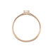 Bague Solitaire Or Rose Lexine Morganite - Bagues pierres fines Femme | Marc Orian