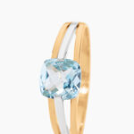 Bague Sidoine Or Bicolore Topaze - Bagues pierres fines Femme | Marc Orian
