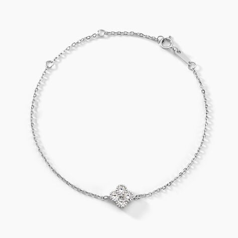 Bracelet Mailys Argent Blanc Oxyde De Zirconium - Bracelets fantaisie Femme | Marc Orian