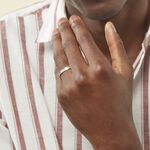 Alliance Juni Or Blanc Diamant - Alliances duo Unisex | Marc Orian