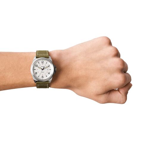 Montre Fossil Bronson Argenté - Montres sport Homme | Marc Orian