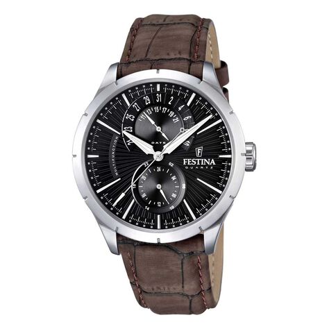Montre Festina Retro Noir - Montres classiques Homme | Marc Orian