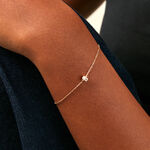 Bracelet Husam Or Jaune Oxyde De Zirconium - Bracelets cha&icirc;nes Femme | Marc Orian