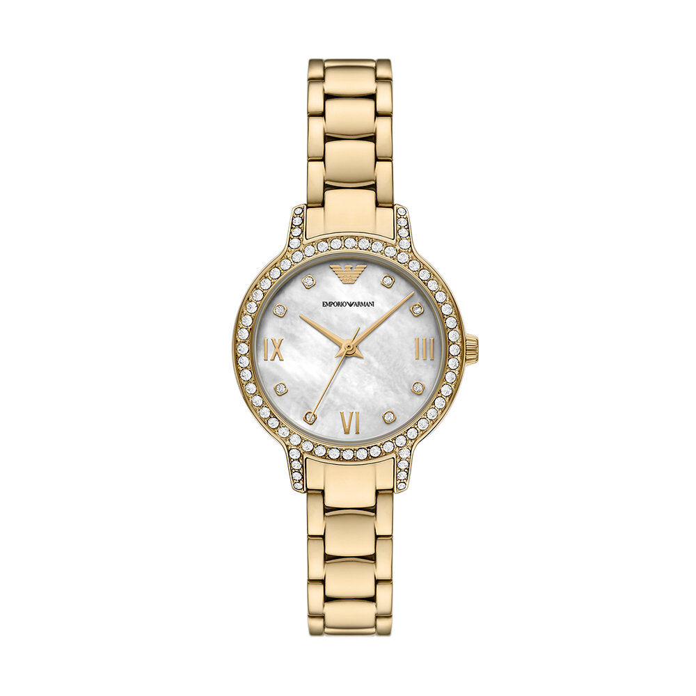 Montre Emporio Armani Nacre Blanche - Montres étanches Femme | Marc Orian