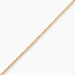Bracelet Jerry Maille Corde Or Jaune - Bracelets mailles Femme | Marc Orian