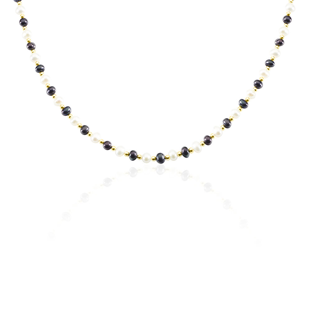 Collier Mirjam Or Jaune Perle De Culture - Colliers avec pierres Femme | Marc Orian