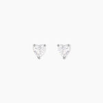 Boucles D'oreilles Puces Breana Argent Blanc Oxyde De Zirconium - Puces Femme | Marc Orian