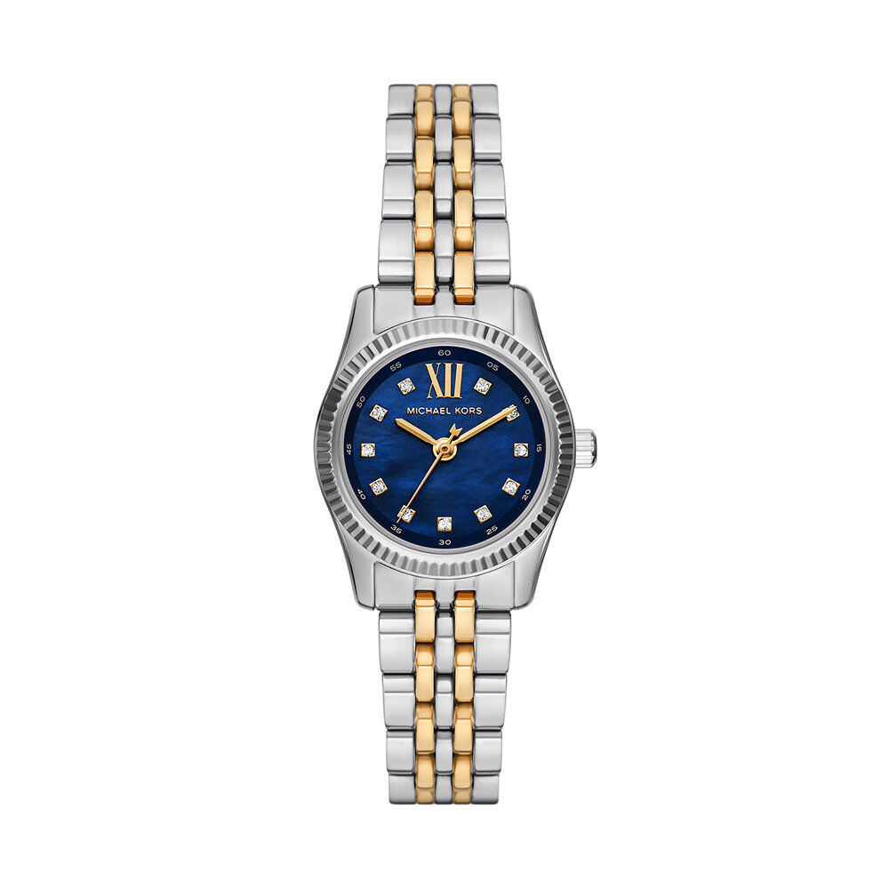 Montre Michael Kors Petite Lexington Bleu - Montres &eacute;tanches Femme | Marc Orian