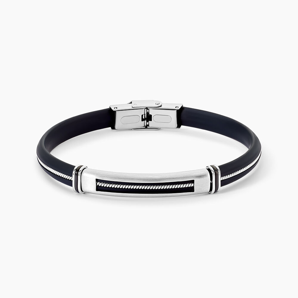 Bracelet Ellis Acier Blanc - Bracelets cha&icirc;nes Homme | Marc Orian