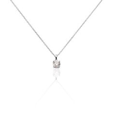 Collier Alexandra Or Blanc Diamant - Parure de mariage Femme | Marc Orian