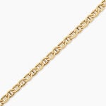 Bracelet Capucin Argent Dor&eacute; A L'Or 750/1000 - Bracelets cha&icirc;nes Femme | Marc Orian