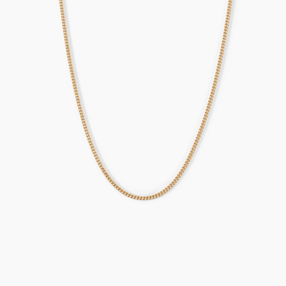 Cha&icirc;ne Clement Plaqu&eacute; Or Jaune - Colliers fantaisie Femme | Marc Orian