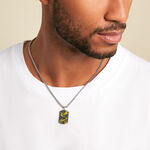 Collier Jourdan Azeneth Acier Argent&eacute; - Colliers fantaisie Homme | Marc Orian