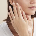 Alliance Miroir Ruban Plat Or Bicolore - Alliances duo Unisex | Marc Orian