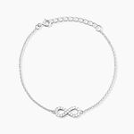 Bracelet Lou Argent Blanc Oxyde De Zirconium - Bracelets fantaisie Femme | Marc Orian