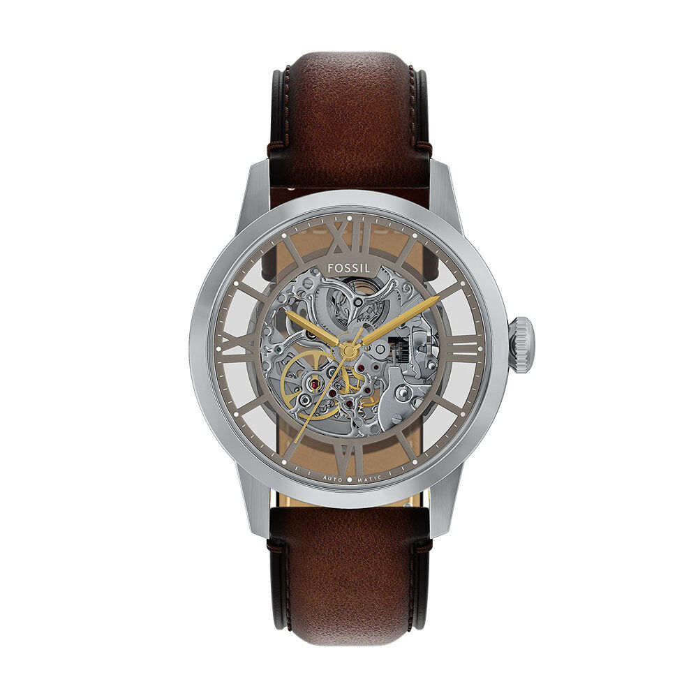 Montre Fossil Townsman Argent&eacute; - Montres automatiques Homme | Marc Orian
