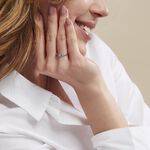 Bague Josue Argent Blanc Oxyde De Zirconium - Bijoux fantaisie Femme | Marc Orian