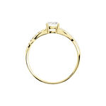 Bague Tilla Or Jaune Oxyde De Zirconium - Solitaires Femme | Marc Orian