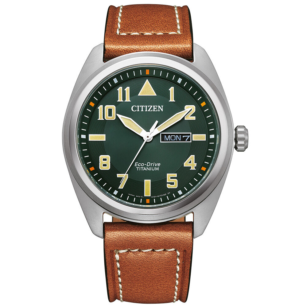 Montre Citizen Super Titanium 42 Vert - Montres  | Marc Orian