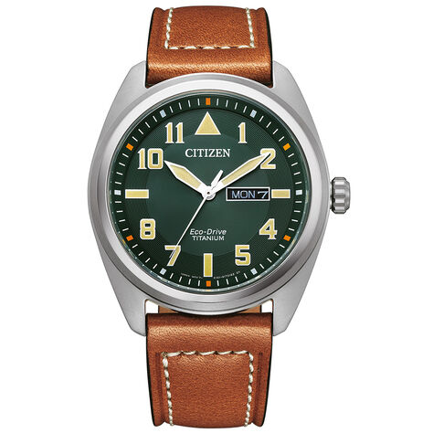 Montre Citizen Super Titanium 42 Vert - Montres  | Marc Orian