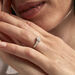 Bague Floris Or Blanc Oxyde De Zirconium - Bagues avec pierre Femme | Marc Orian