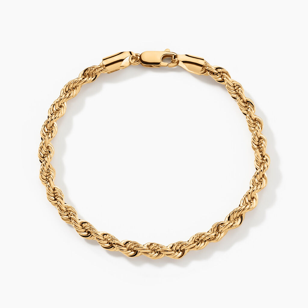 Bracelet Or Jaune Jerry - Bracelets mailles Femme | Marc Orian