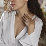 Collier Abie Torsade Argent Bicolore - Colliers fantaisie Femme | Marc Orian