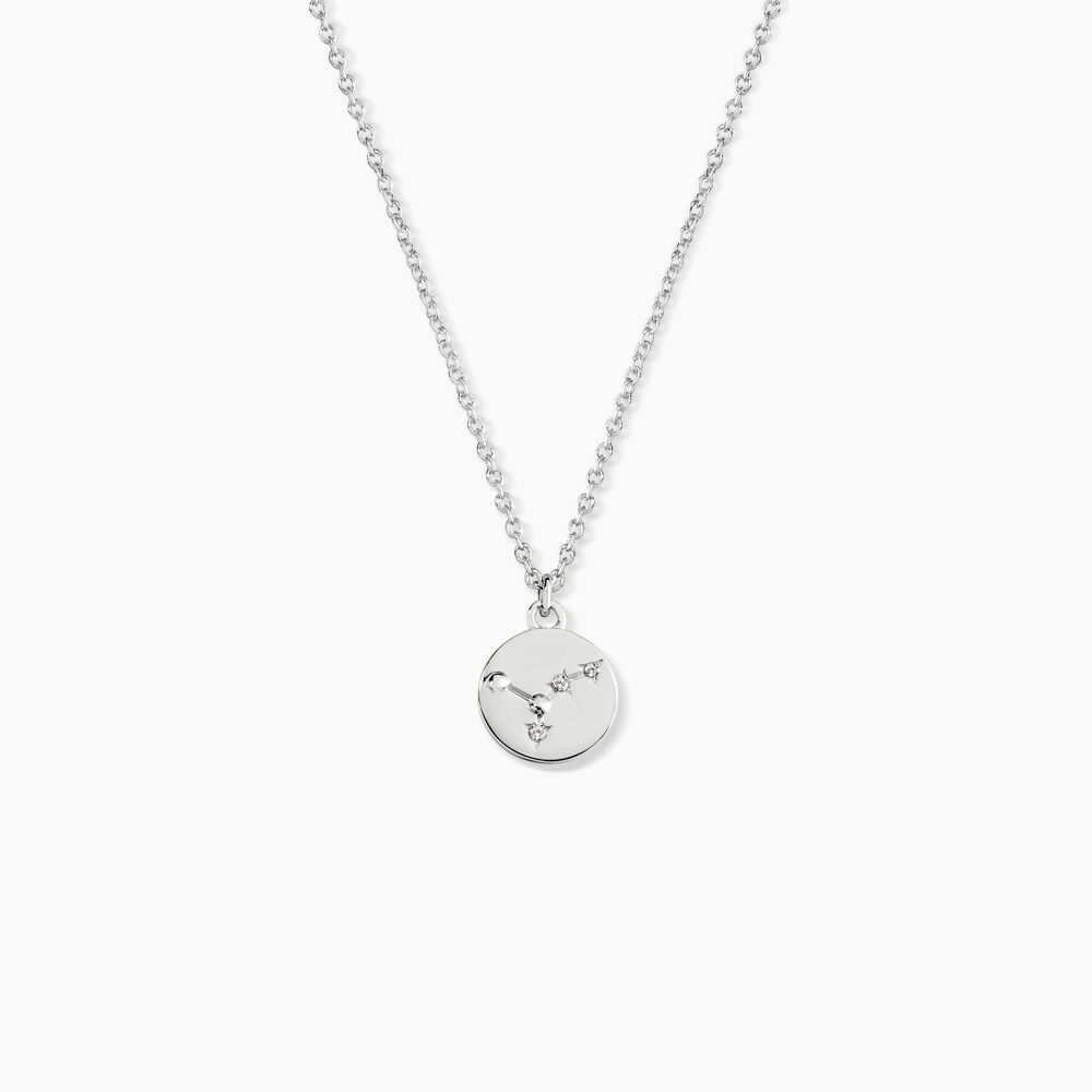 Collier Despina Argent Blanc Oxyde De Zirconium - Colliers avec pierres Femme | Marc Orian