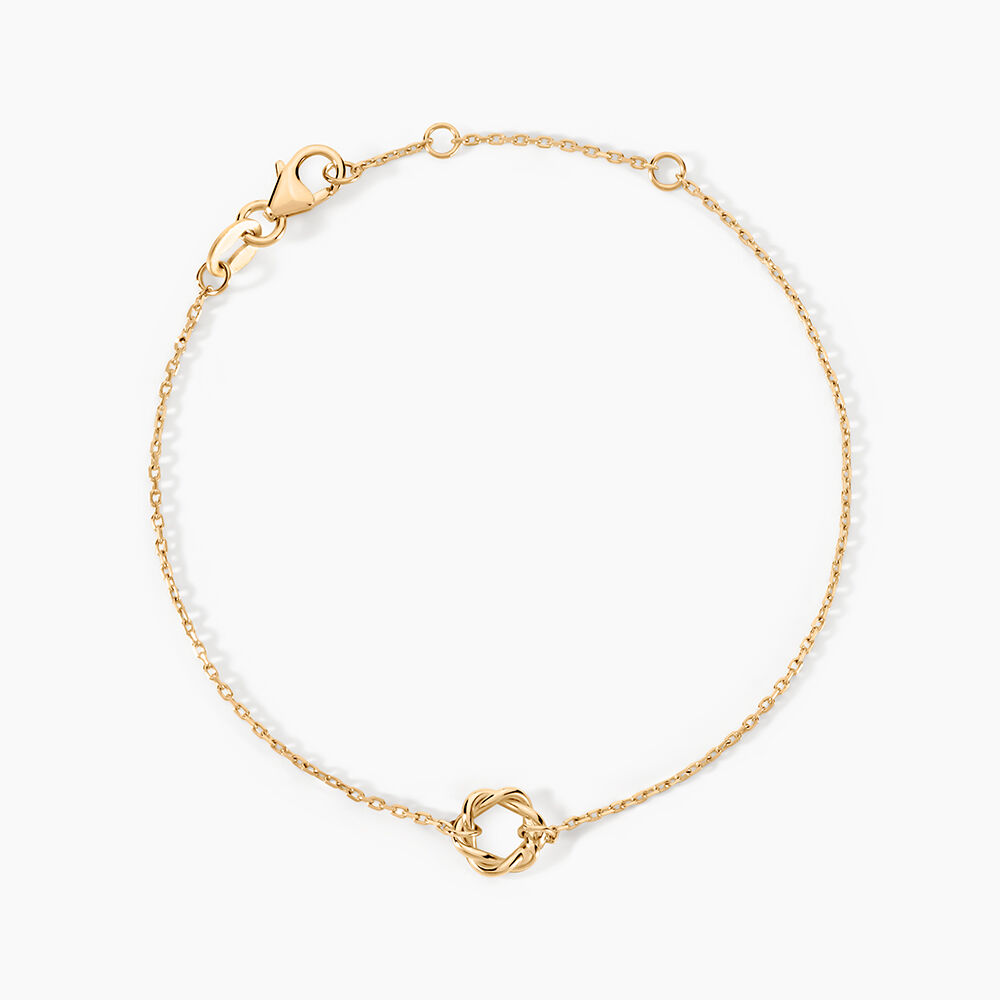 Bracelet Lou Plaqu&eacute; Or Jaune - Bracelets fantaisie Femme | Marc Orian
