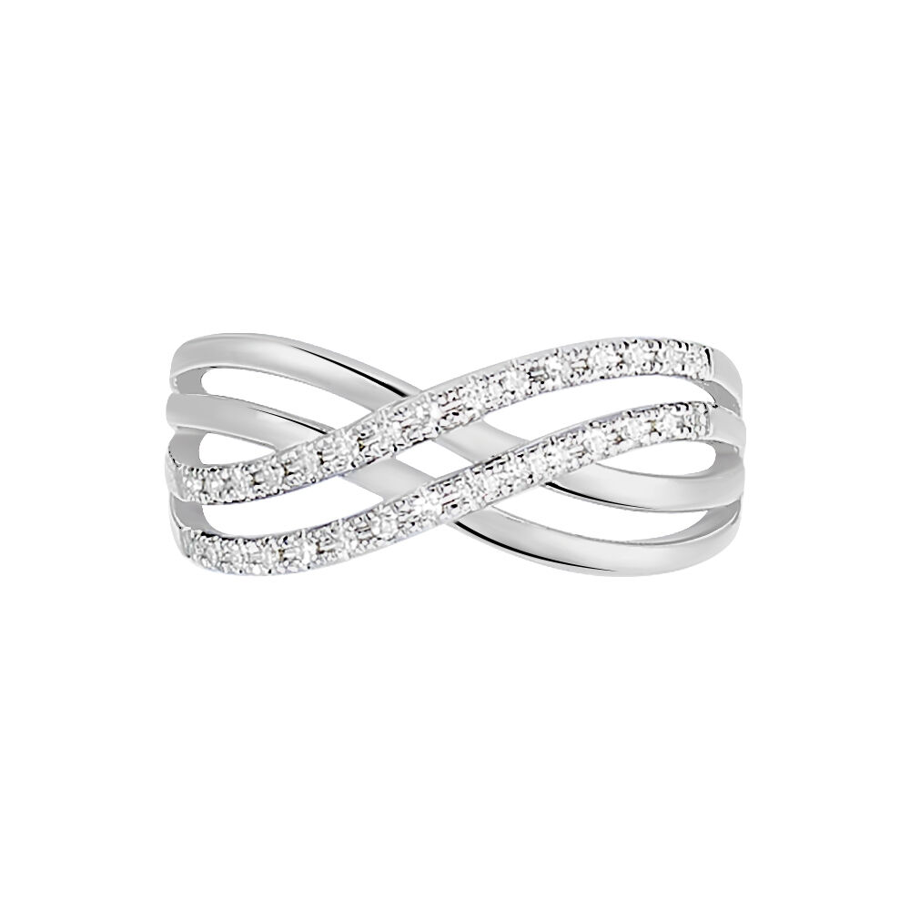 Bague Martita Or Blanc Diamant - Bagues pierres pr&eacute;cieuses Femme | Marc Orian