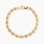 Bracelet Cordelia Maille Corde Or Jaune - Bracelets mailles Femme | Marc Orian