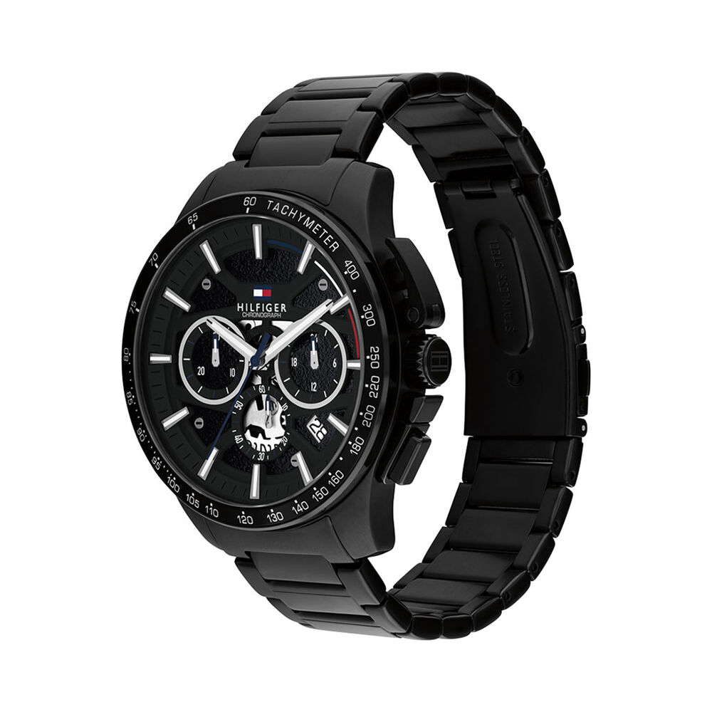 Montre Tommy Hilfiger Bank Noir - Montres &eacute;tanches Homme | Marc Orian
