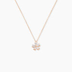Collier Argent Rose Siriana Oxyde De Zirconium - Colliers avec pierres Femme | Marc Orian