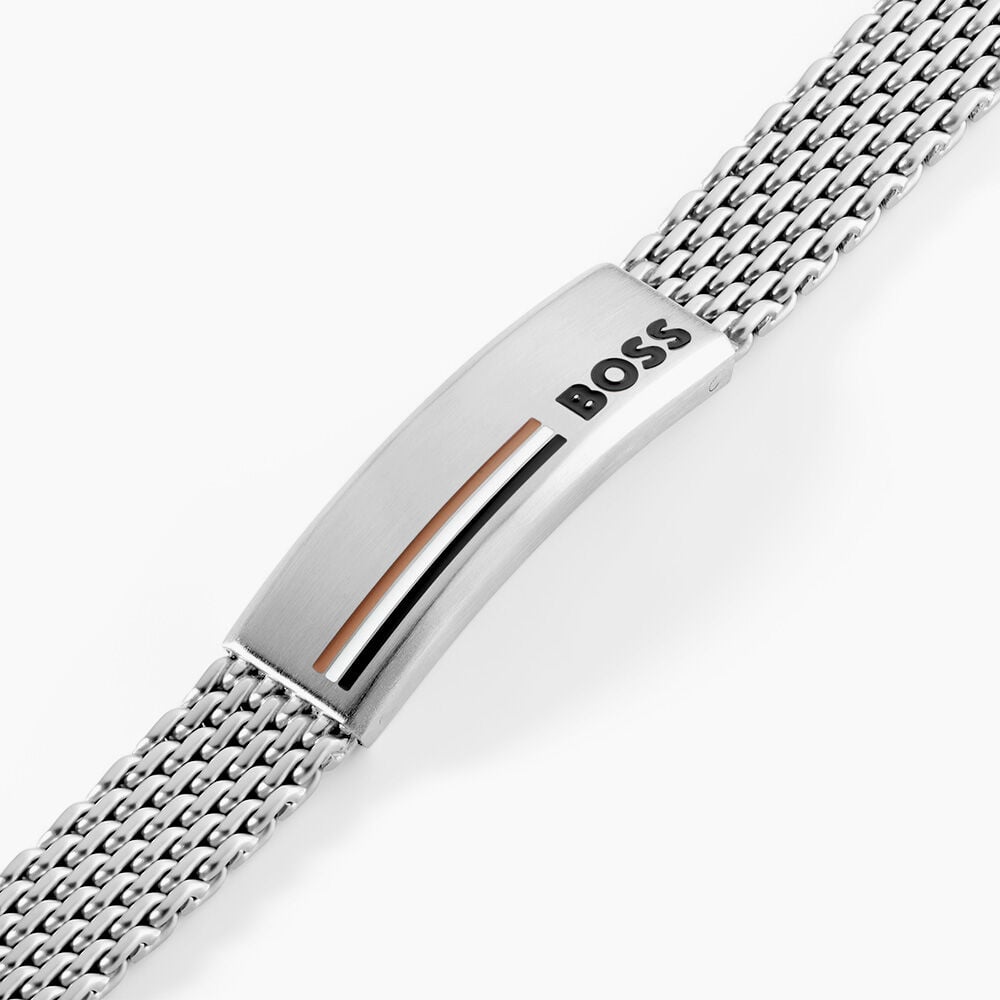 Bracelet Boss Alen Acier Blanc - Bracelets cha&icirc;nes Homme | Marc Orian