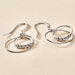 Boucles D'oreilles Pendantes Siara Argent Blanc - Pendantes Femme | Marc Orian
