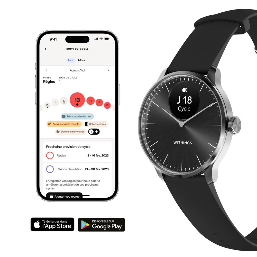 Montre Connectée Withings Scanwatch Light - Montres connectées Femme | Marc Orian