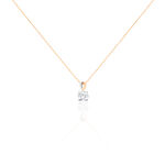 Collier Micheline Or Bicolore Oxyde De Zirconium - Colliers avec pierres Femme | Marc Orian