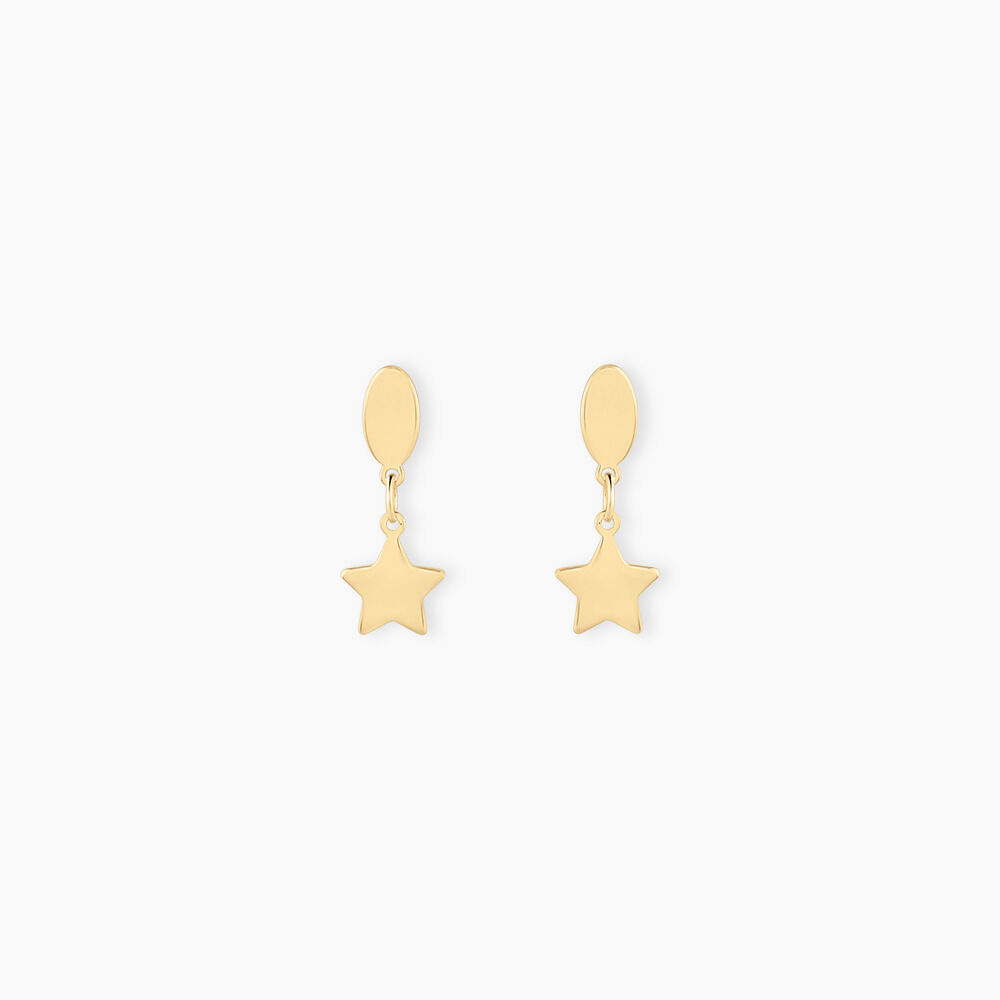 Boucles D'oreilles Pendantes Alphonsine Etoile Or Jaune - Pendantes Femme | Marc Orian