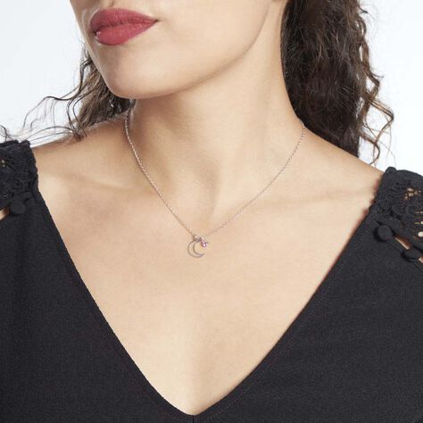 Collier Spirit Argent Blanc Oxyde De Zirconium - Colliers Femme | Marc Orian