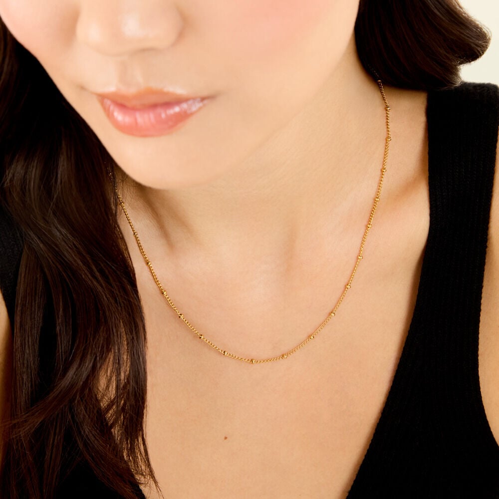 Collier Dova Acier Jaune - Colliers fantaisie Femme | Marc Orian