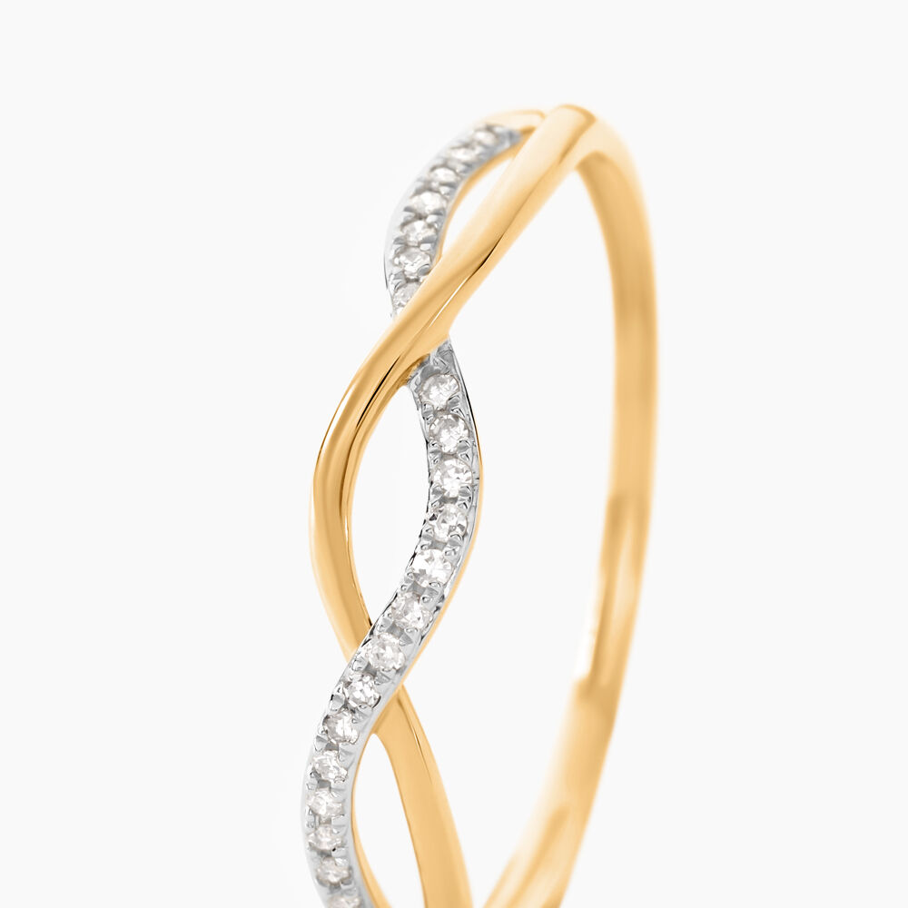 Bague Nucia Or Jaune Diamant - Bagues pierres précieuses Femme | Marc Orian