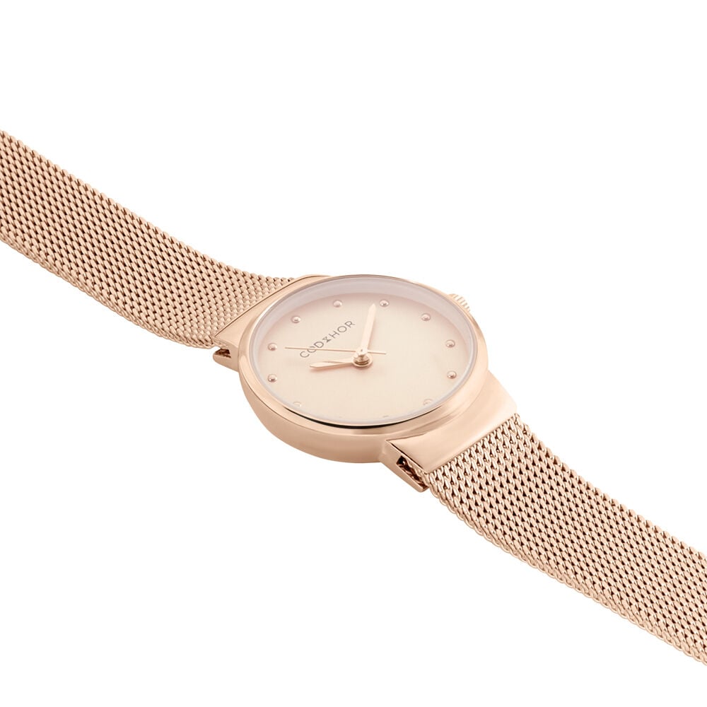 Montre Codhor Fleur Champagne - HNMFRQC2770 • Marc Orian | Bijouterie en  ligne