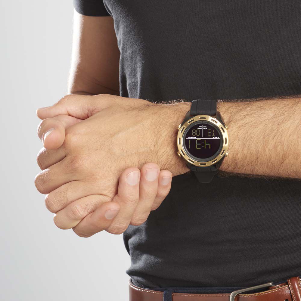 Montre Diesel Crusher Noir - Montres étanches Homme | Marc Orian