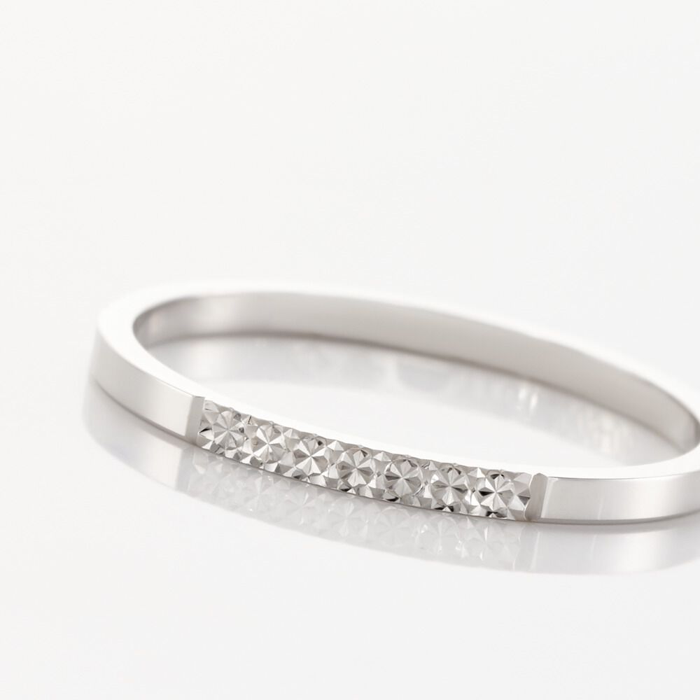 Alliance Piamanta Or Blanc - Alliances duo Femme | Marc Orian