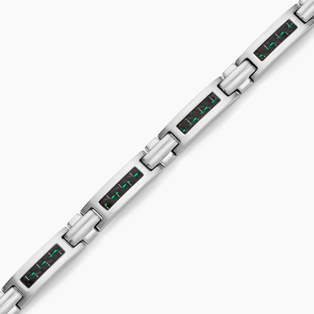 Bracelet Phebus Him Acier Argent&eacute; - Bracelets cha&icirc;nes Homme | Marc Orian